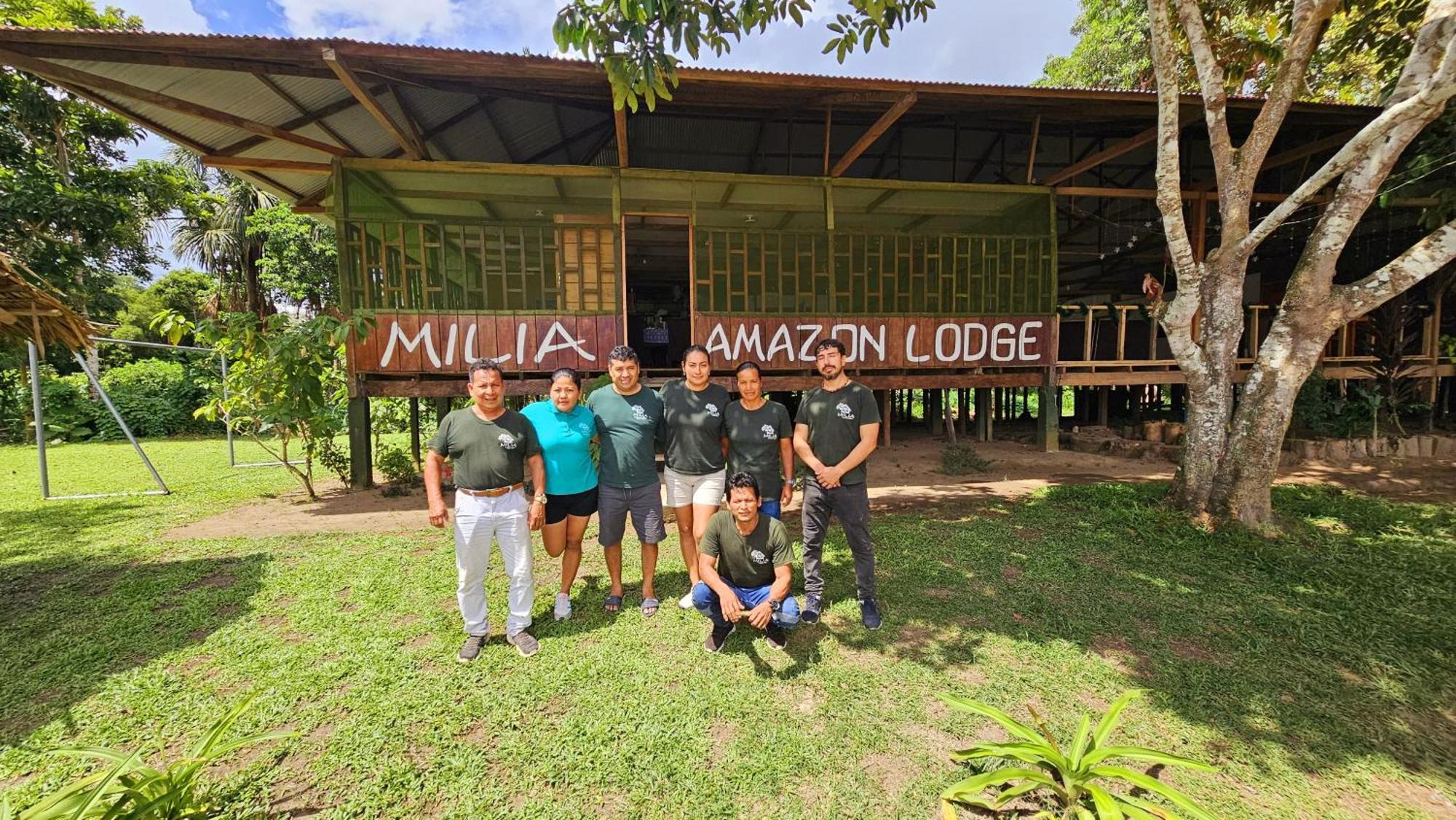 Milia Amazon Lodge Икитос Экстерьер фото